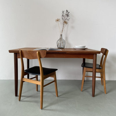 Eettafel in teak (uitschuifbaar) - LOUI.STORE