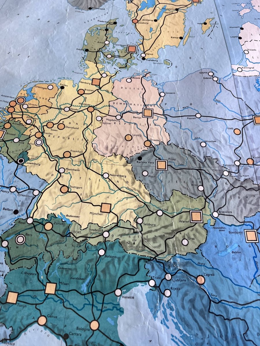 Europa vintage kaart - LOUI.STORE