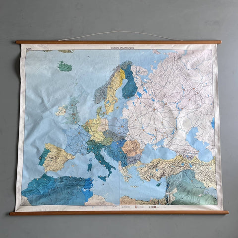 Europa vintage kaart - LOUI.STORE