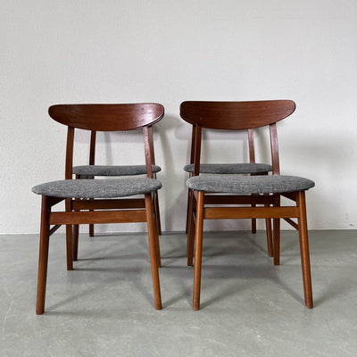 Farstrup stoelen set 4* - LOUI.STORE