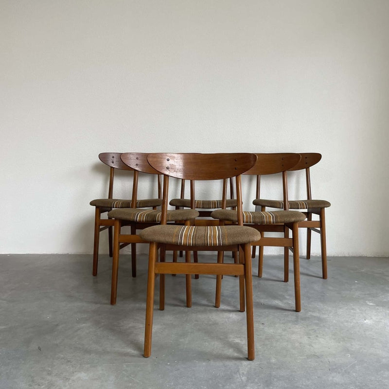 Farstrup stoelen set 6 - LOUI.STORE