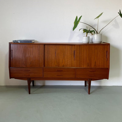 Highboard teak met lades - LOUI.STORE