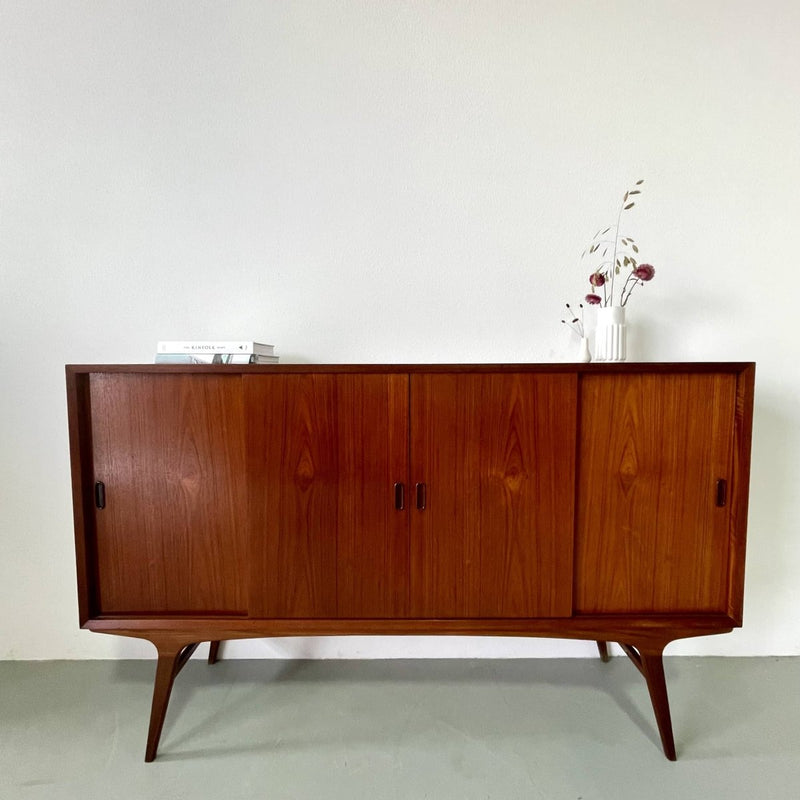 Highboard teak veel lades - LOUI.STORE