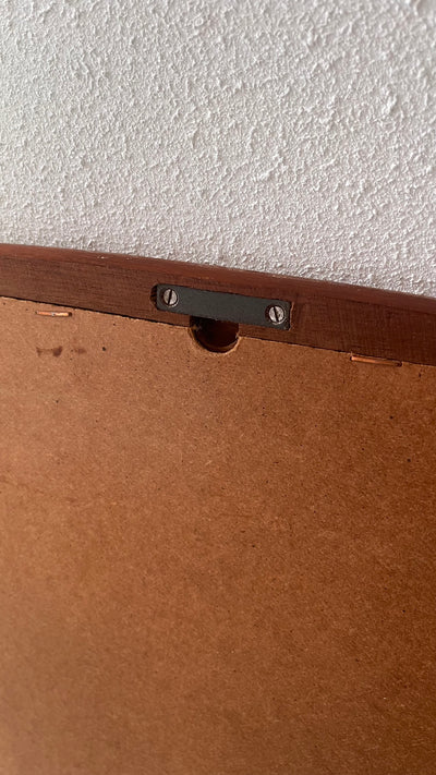 
                  
                    Teak spiegel messing details
                  
                