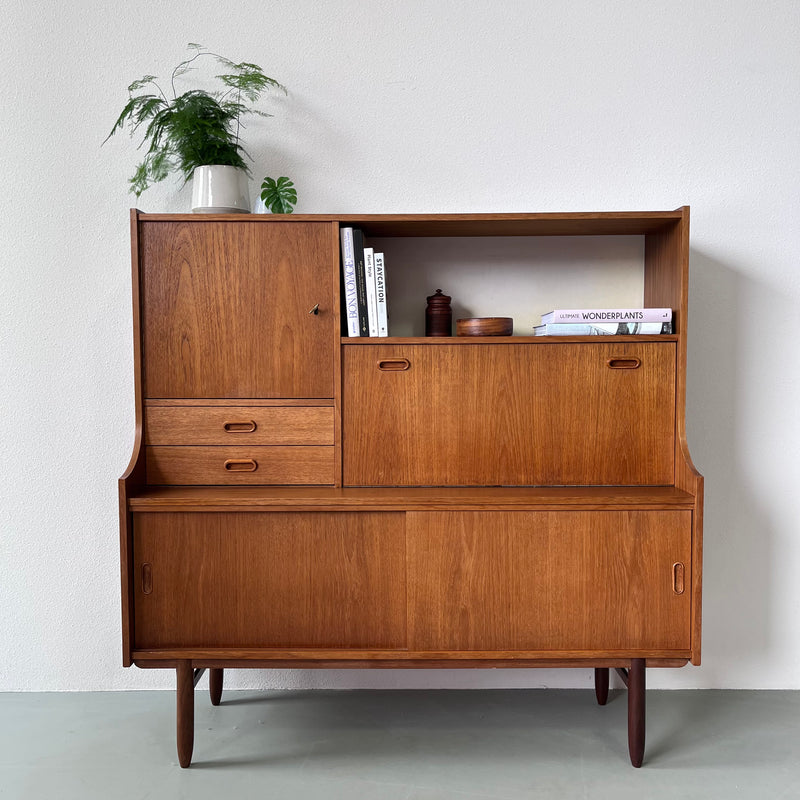 vintage highboard - dressoir jaren 60 teak