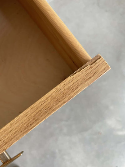 
                  
                    Ladekast *4 eiken metalen greep - LOUI.STORE
                  
                