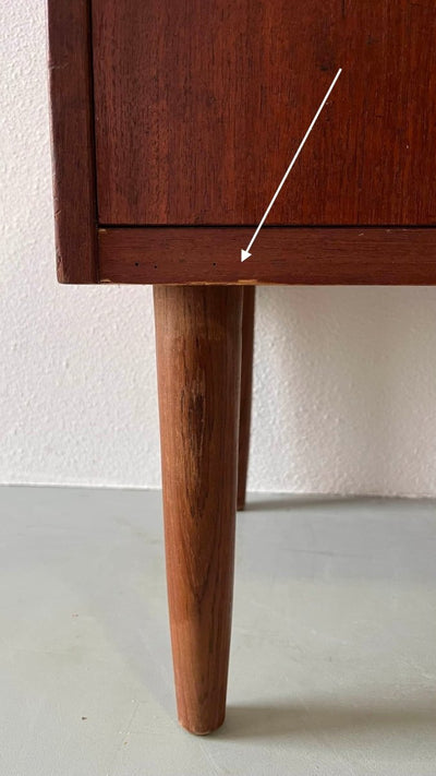 Lage ladekast teak - LOUI.STORE