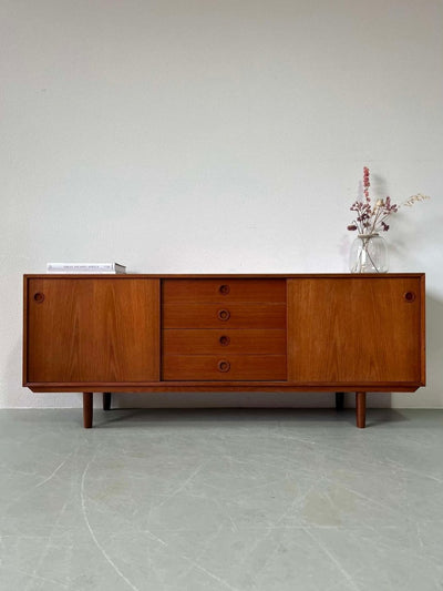 Lowboard teak ronde knop - LOUI.STORE