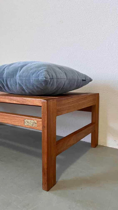 Massief teak bankje - LOUI.STORE