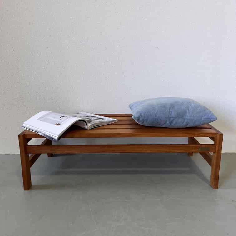 Massief teak bankje - LOUI.STORE