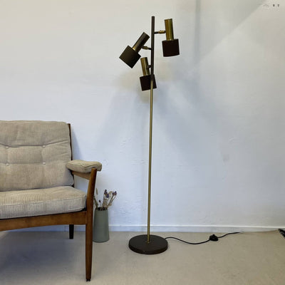 OMI vloerlamp messing - LOUI.STORE