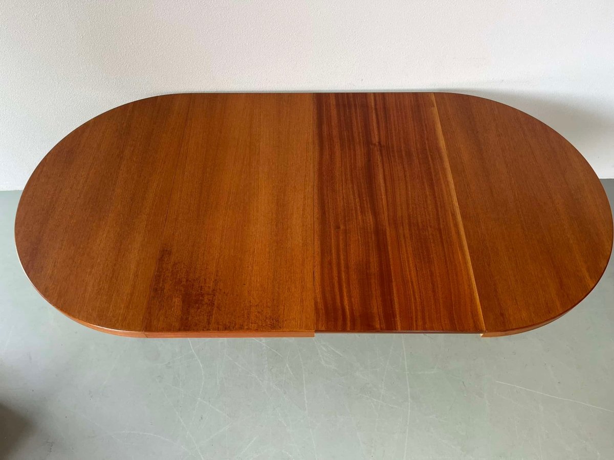 
                  
                    Ronde teak tafel (uitschuifbaar) - LOUI.STORE
                  
                
