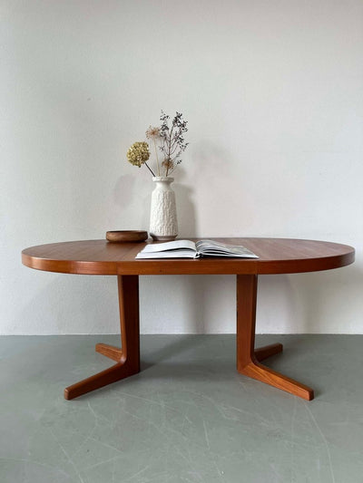 Ronde teak tafel (uitschuifbaar) - LOUI.STORE
