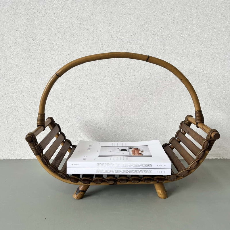 Rotan lectuurmand - LOUI.STORE