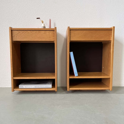 Set 2* nachtkastjes eiken - LOUI.STORE