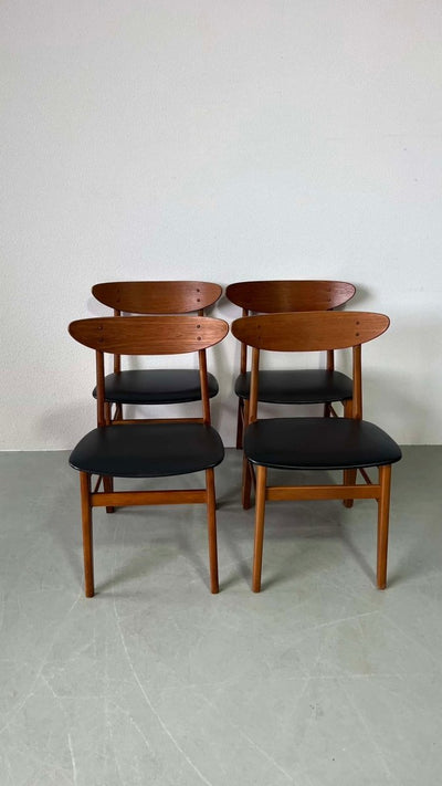 
                  
                    Set 4* Farstrup stoelen teak - LOUI.STORE
                  
                