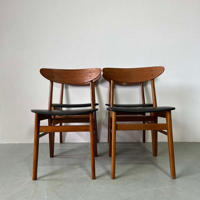 Set 4* Farstrup stoelen teak - LOUI.STORE