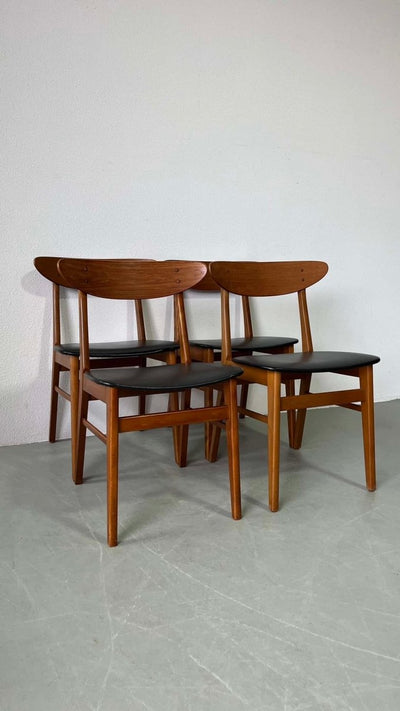 Set 4* Farstrup stoelen teak - LOUI.STORE