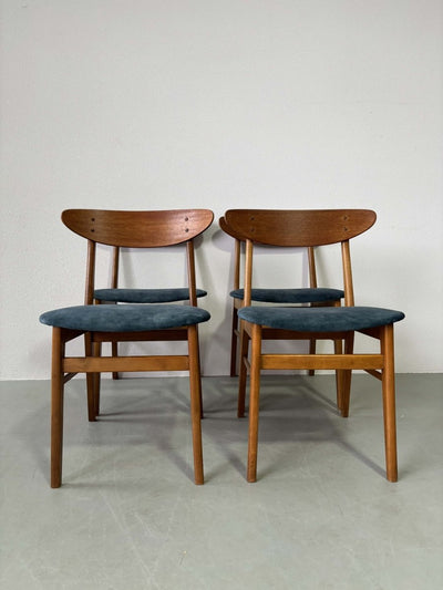 Set 4* Farstrup stoelen teak - LOUI.STORE