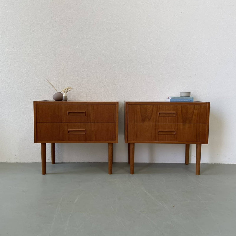 Set nachtkastjes teak *2 - LOUI.STORE