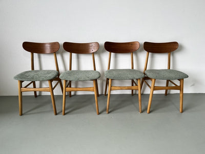 
                  
                    Set stoelen teak en beuk groen - LOUI.STORE
                  
                