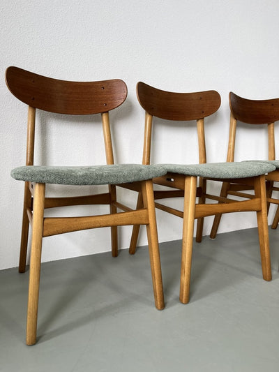 
                  
                    Set stoelen teak en beuk groen - LOUI.STORE
                  
                