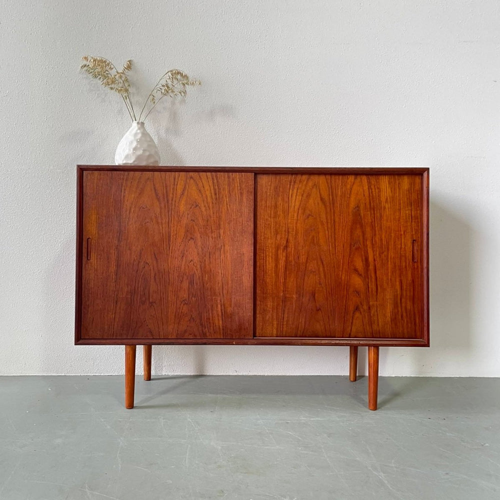 Sideboard teak 2 schuifdeuren - LOUI.STORE