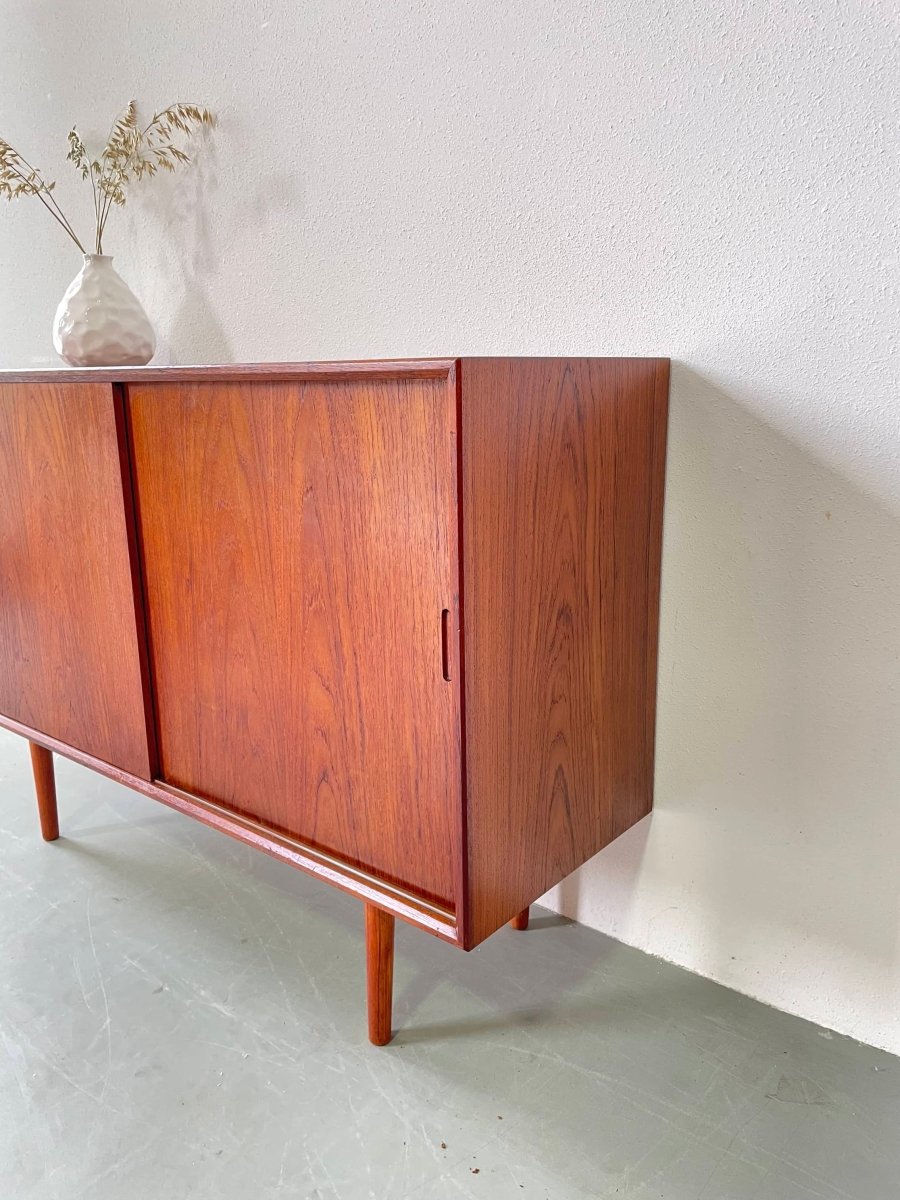 Sideboard teak 2 schuifdeuren - LOUI.STORE