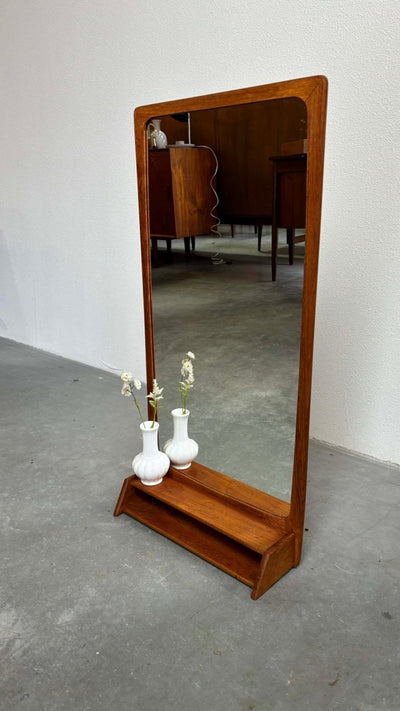 Spiegel teak wandplankje - LOUI.STORE