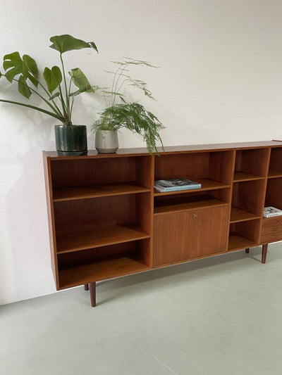 Teak boekenkast groot - LOUI.STORE