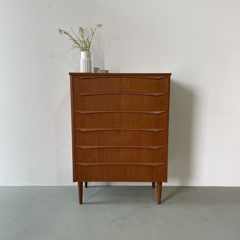 Teak ladekast 6* - LOUI.STORE
