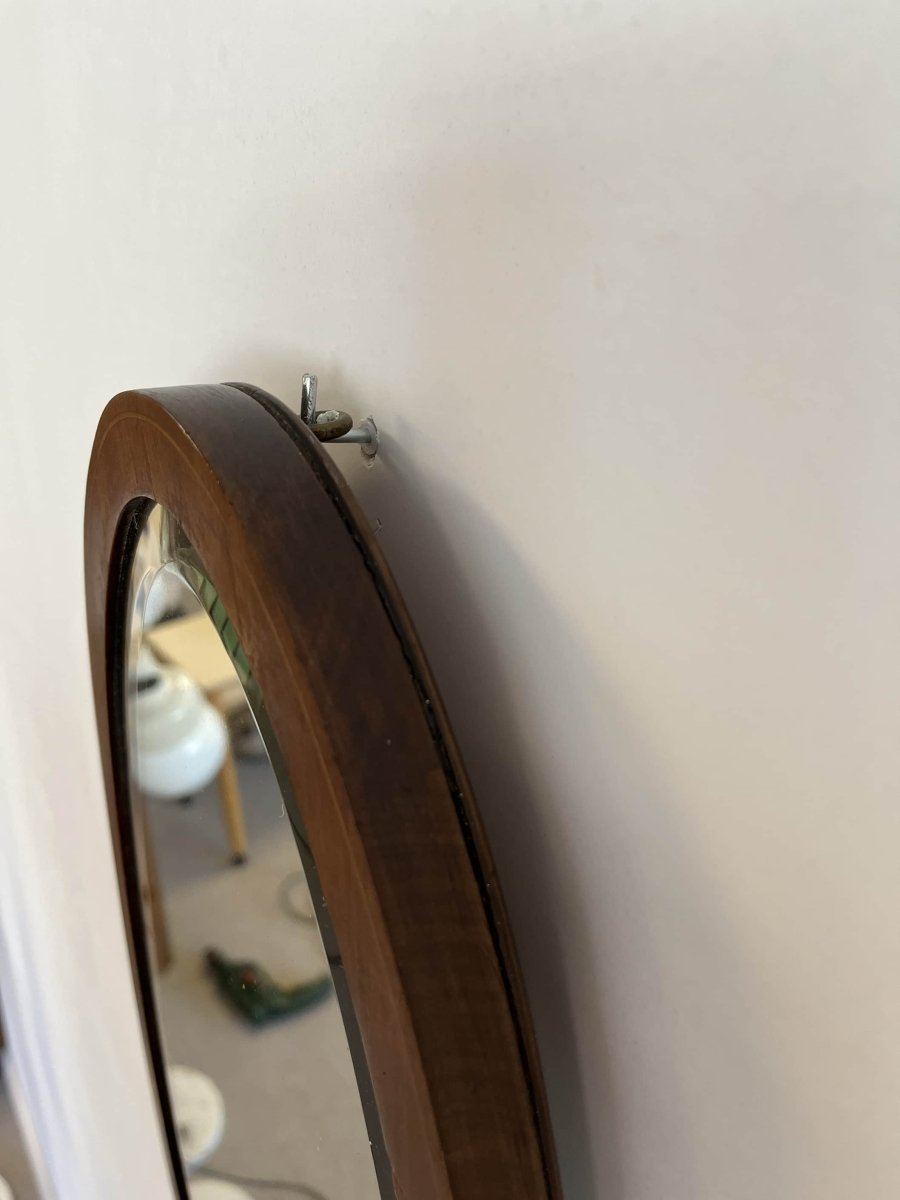 
                  
                    Teak ovale spiegel - LOUI.STORE
                  
                