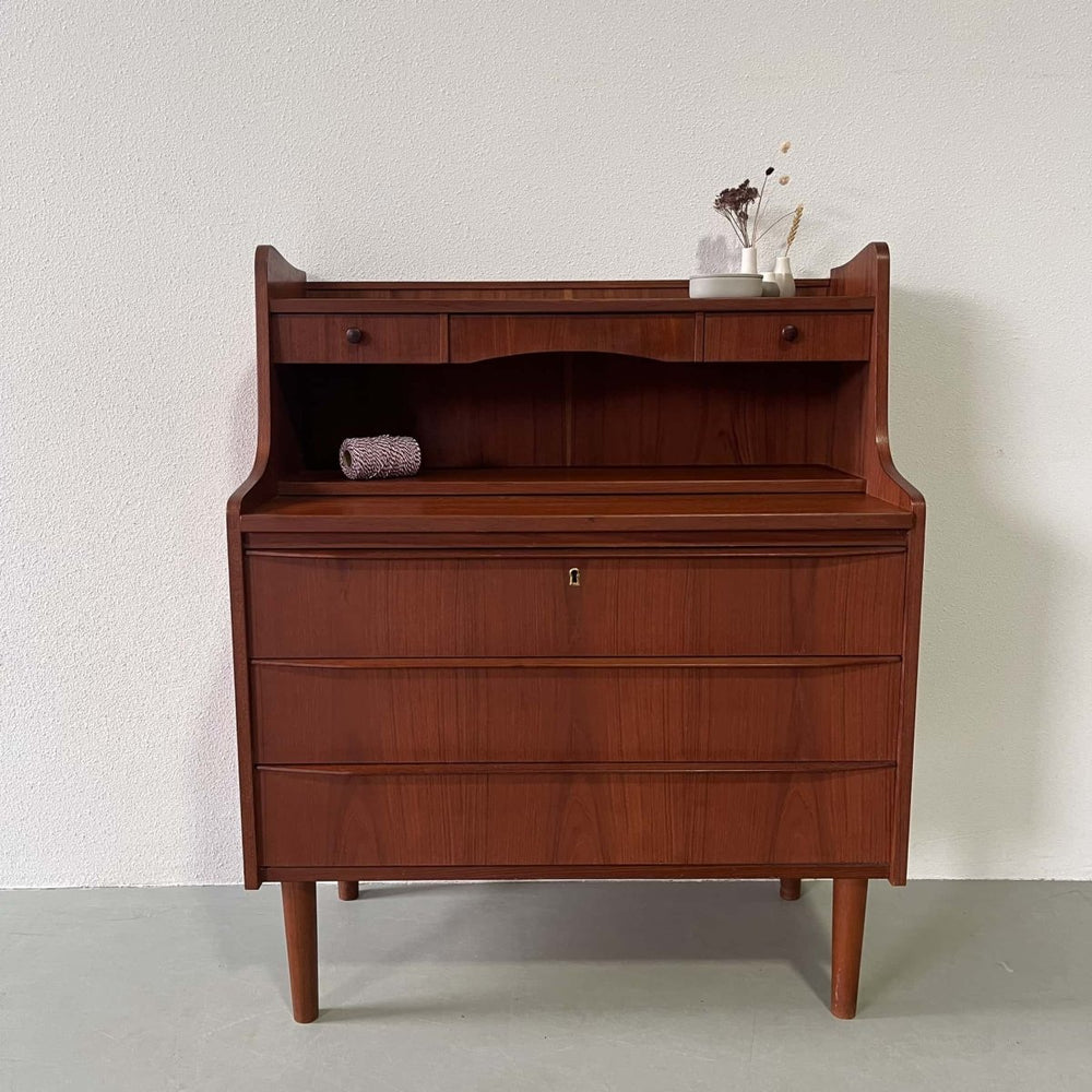 Teak secretaire - kaptafel - LOUI.STORE