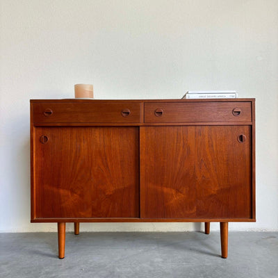 Teak sideboard ronde handgreep - LOUI.STORE