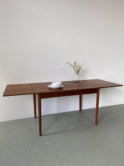 Teak tafel uitschuifbaar - LOUI.STORE