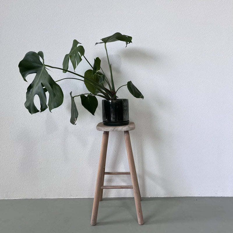 Vintage grenen kruk - LOUI.STORE