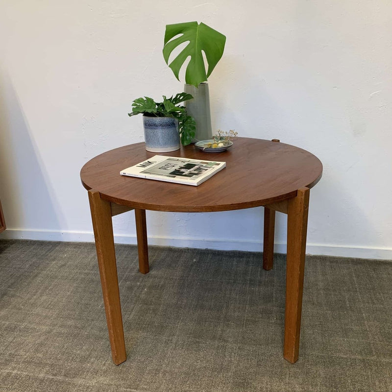 Vintage sidetable omkeerbaar blad - LOUI.STORE