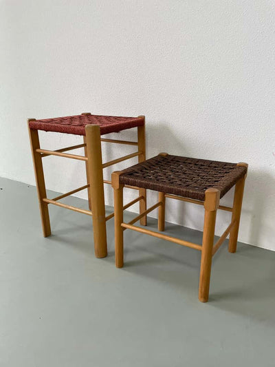 Vintage sisal krukjes - LOUI.STORE