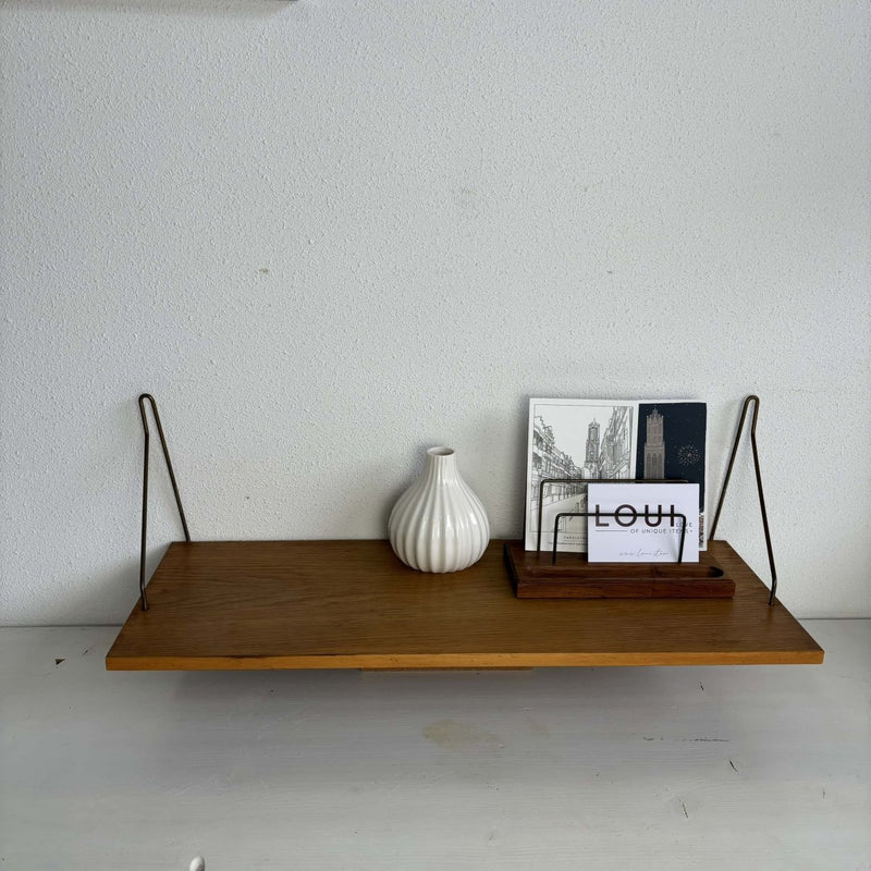 Vintage wandplankje in eiken - LOUI.STORE