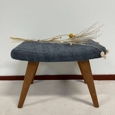 Voetenkrukje blauw - LOUI.STORE