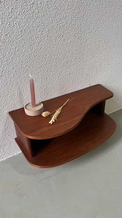 Wandkastje teak - LOUI.STORE