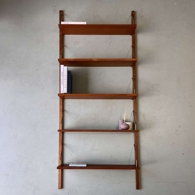 Wandsysteem teak - LOUI.STORE