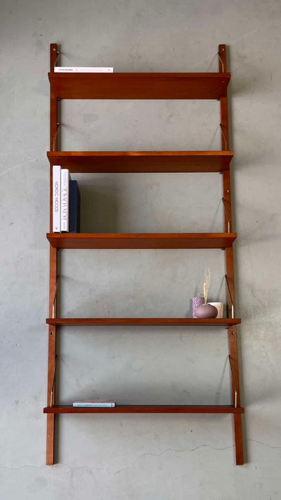 Wandsysteem teak - LOUI.STORE